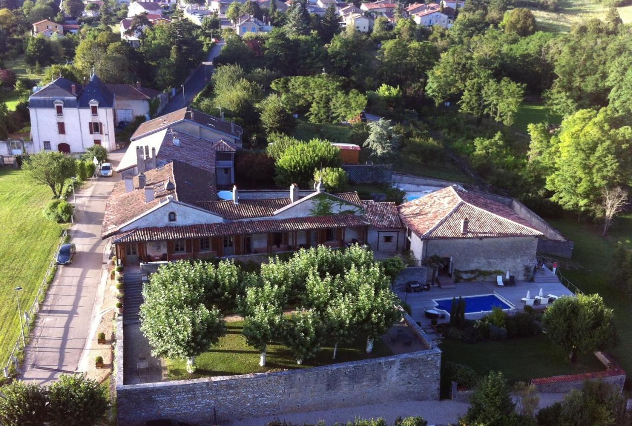 Clos De Mont July, Chambres Avec Vue Et Terrasse Dans Demeure Historique Ceyzeriat Экстерьер фото